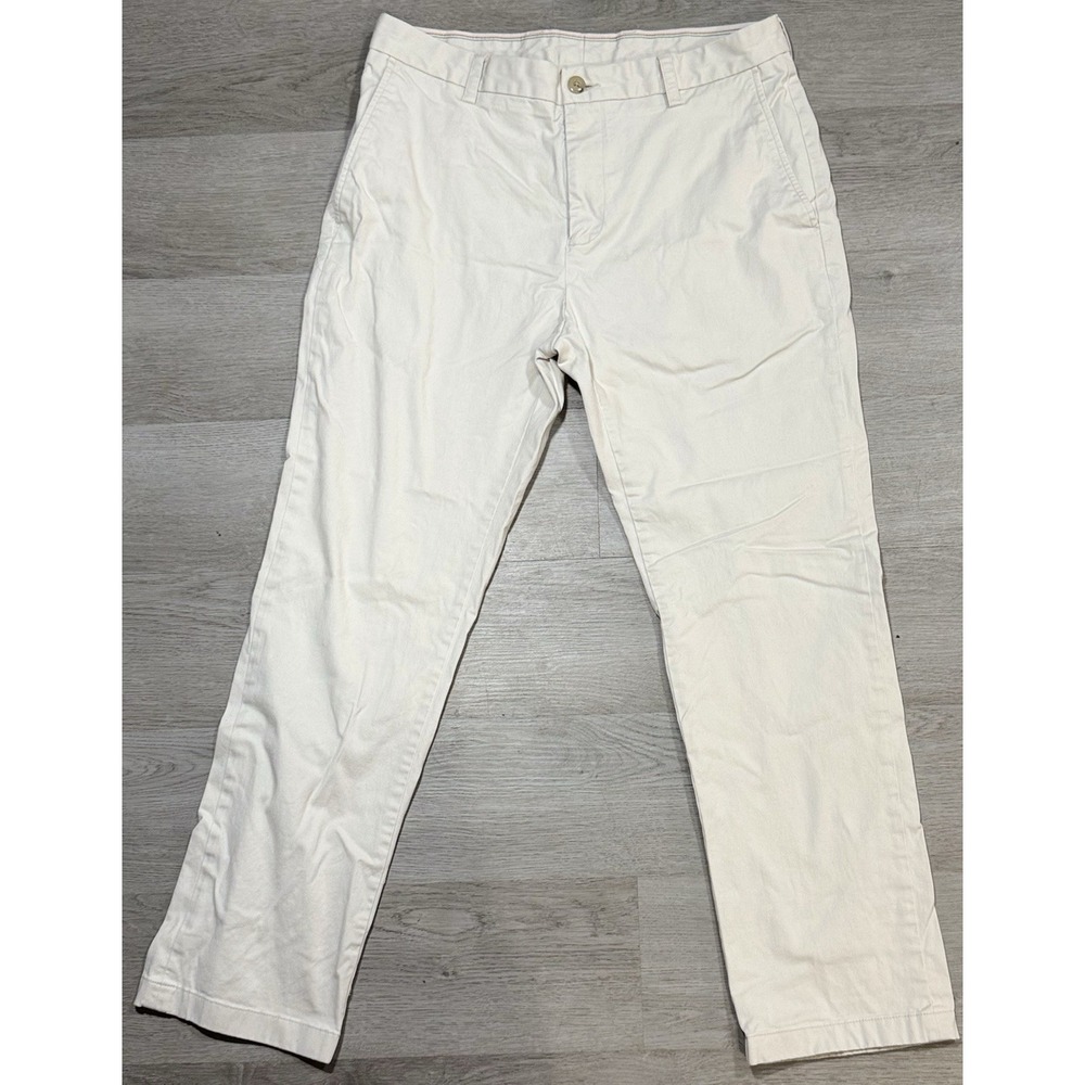 Southern Tide Intercoastal Chino Pants Men's Size 34x30 Khaki L Stretch Straight